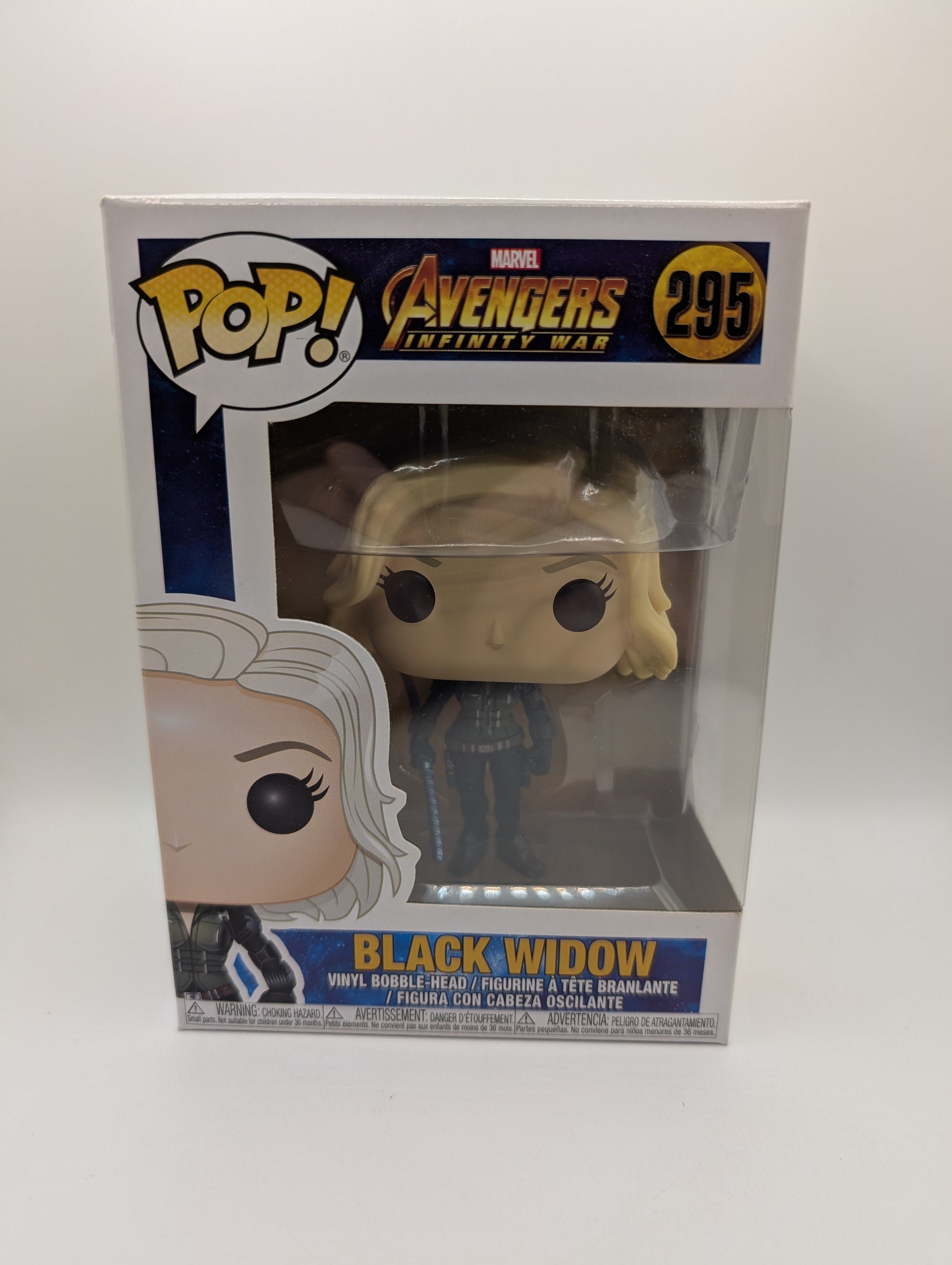 Funko Pop! Marvel Avengers Infinity Wars - Black Widow vinyl #295 FRENLY BRICKS - Open 7 Days
