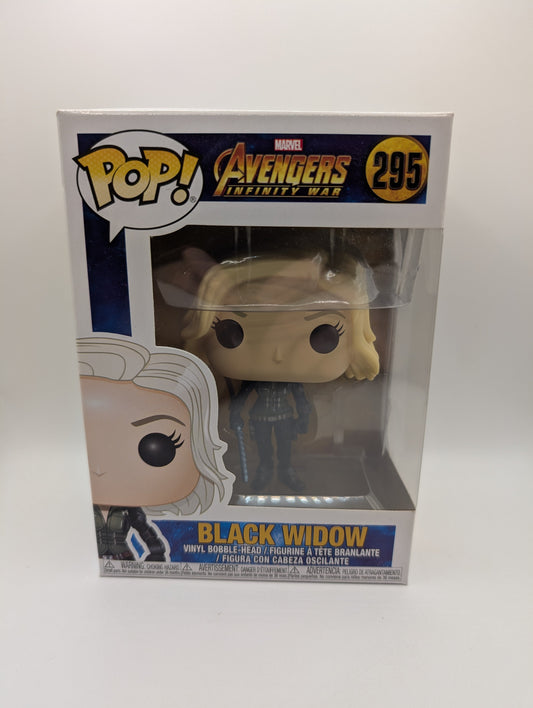 Funko Pop! Marvel Avengers Infinity Wars - Black Widow vinyl #295 FRENLY BRICKS - Open 7 Days