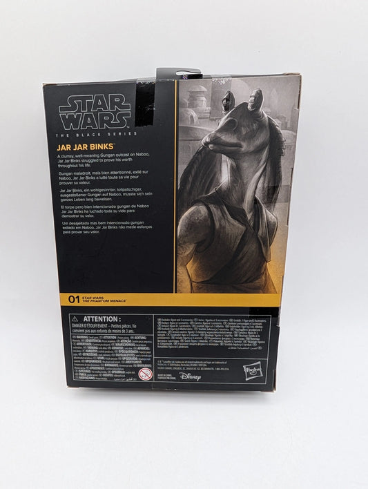 Star Wars Episode I: The Phantom Menace - Jar Jar Binks Black Series 6” Figure FRENLY BRICKS - Open 7 Days