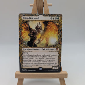 MTG - Betor, Kin to All-Spirit Dragon Borderless, Regular TDM - MYTHIC 0308 FRENLY BRICKS - Open 7 Days