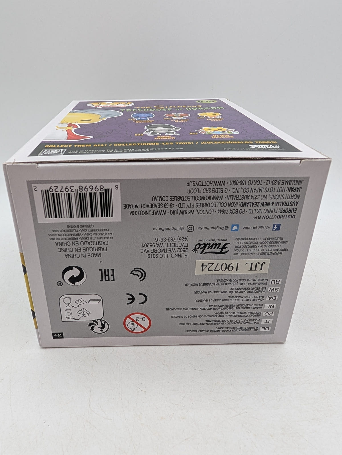 Funko POP! The Simpsons Treehouse of Horror Vampire Mr Burns 2019 Fall Con, photo 10 image 10