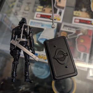 G.I. Joe ARAH Hooded Cobra Commander Black Suit Retro Collection FRENLY BRICKS - Open 7 Days