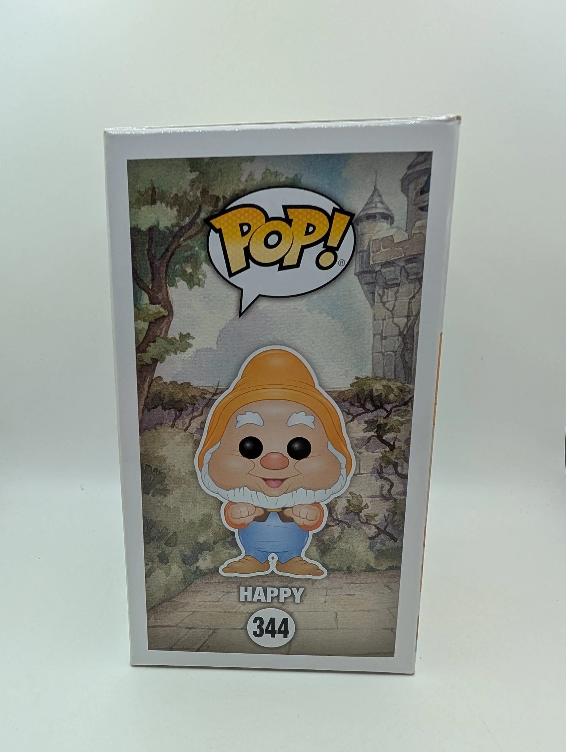 Funko POP! Disney Snow White and The Seven Dwarfs - Happy #344 FRENLY BRICKS - Open 7 Days image 2