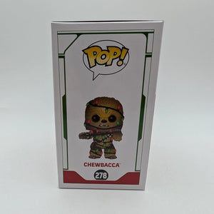 Star Wars - Chewbacca with Lights Christmas Holiday Pop! Vinyl Figure #278 FRENLY BRICKS - Open 7 Days