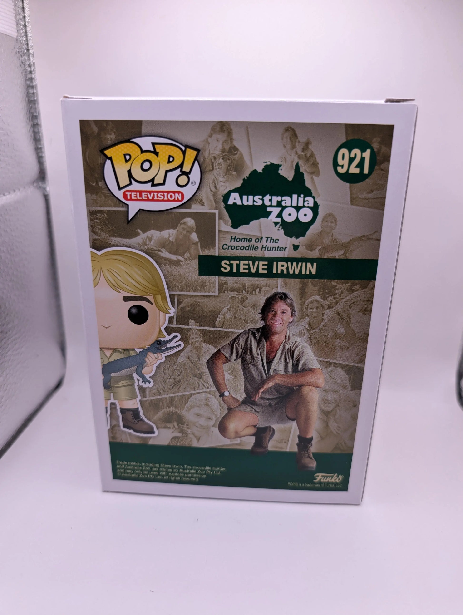 Steve Irwin  Funko  Figure #921  Limited Edition Chase Funko FRENLY BRICKS - Open 7 Days