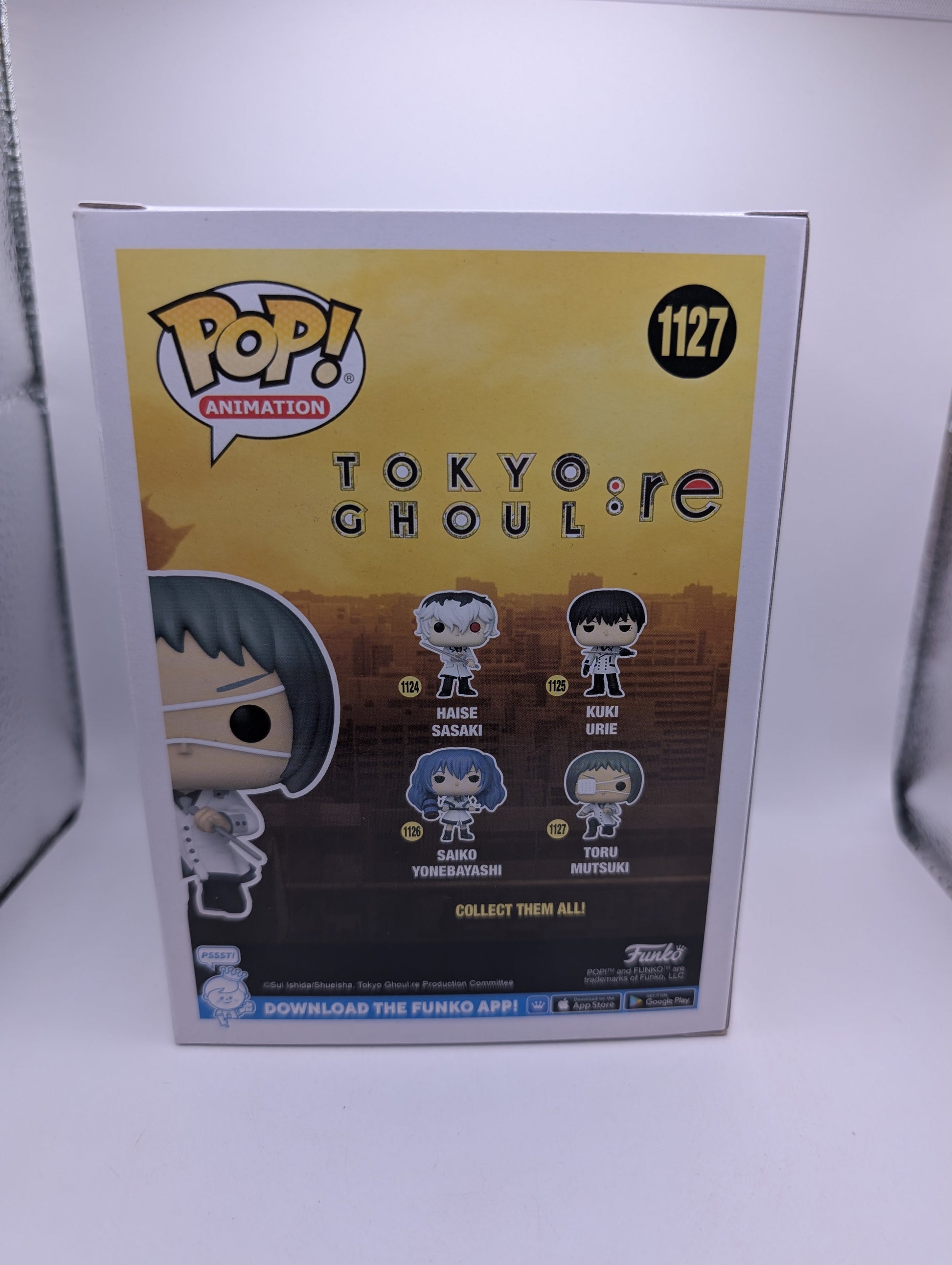 Tokyo Ghoul: re - Toru Mutsuki Funko Pop! Vinyl Figure #1127 New In Box Anime FRENLY BRICKS - Open 7 Days