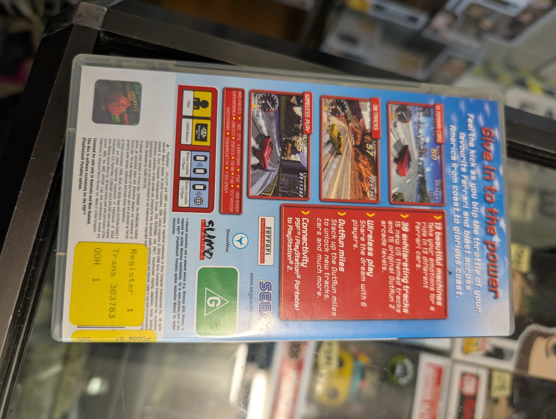 PSP - Outrun 2006: Coast to Coast (With Manual) see pics FRENLY BRICKS - Open 7 Days