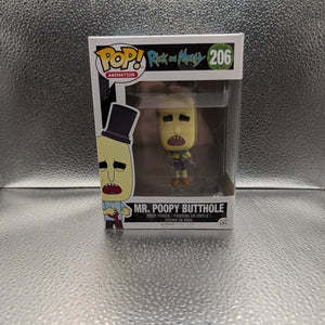 FUNKO Pop Vinyl MR. Poopy Butthole #206 FRENLY BRICKS - Open 7 Days