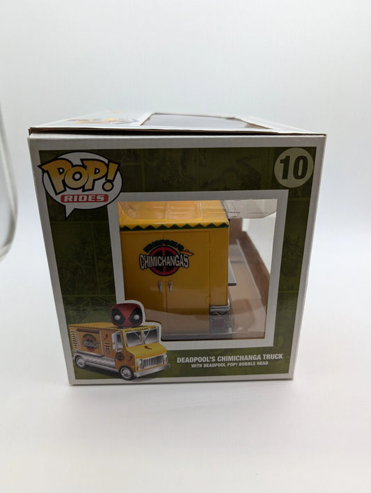 Deadpool’s Chimichanga Truck 10 ~ Marvel ~ Funko Pop Vinyl ~ Suit Out Of Box OOB FRENLY BRICKS - Open 7 Days