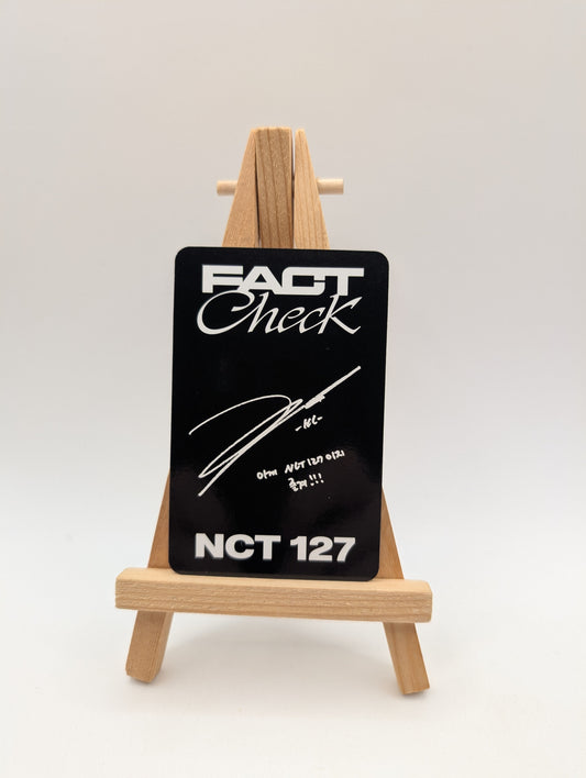 HAECHAN NCT 127 Fact Check Exhibit Vers - Official photo card PC FRENLY BRICKS - Open 7 Days