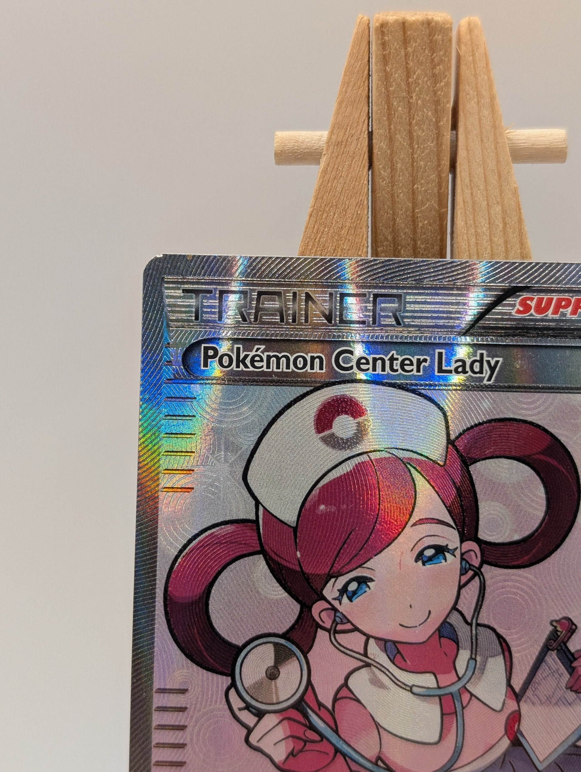 Pokemon Center Lady - 105/106 - Ultra Rare - Flashfire - Pokemon Card - LP FRENLY BRICKS - Open 7 Days