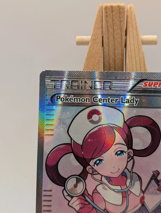 Pokemon Center Lady - 105/106 - Ultra Rare - Flashfire - Pokemon Card - LP FRENLY BRICKS - Open 7 Days