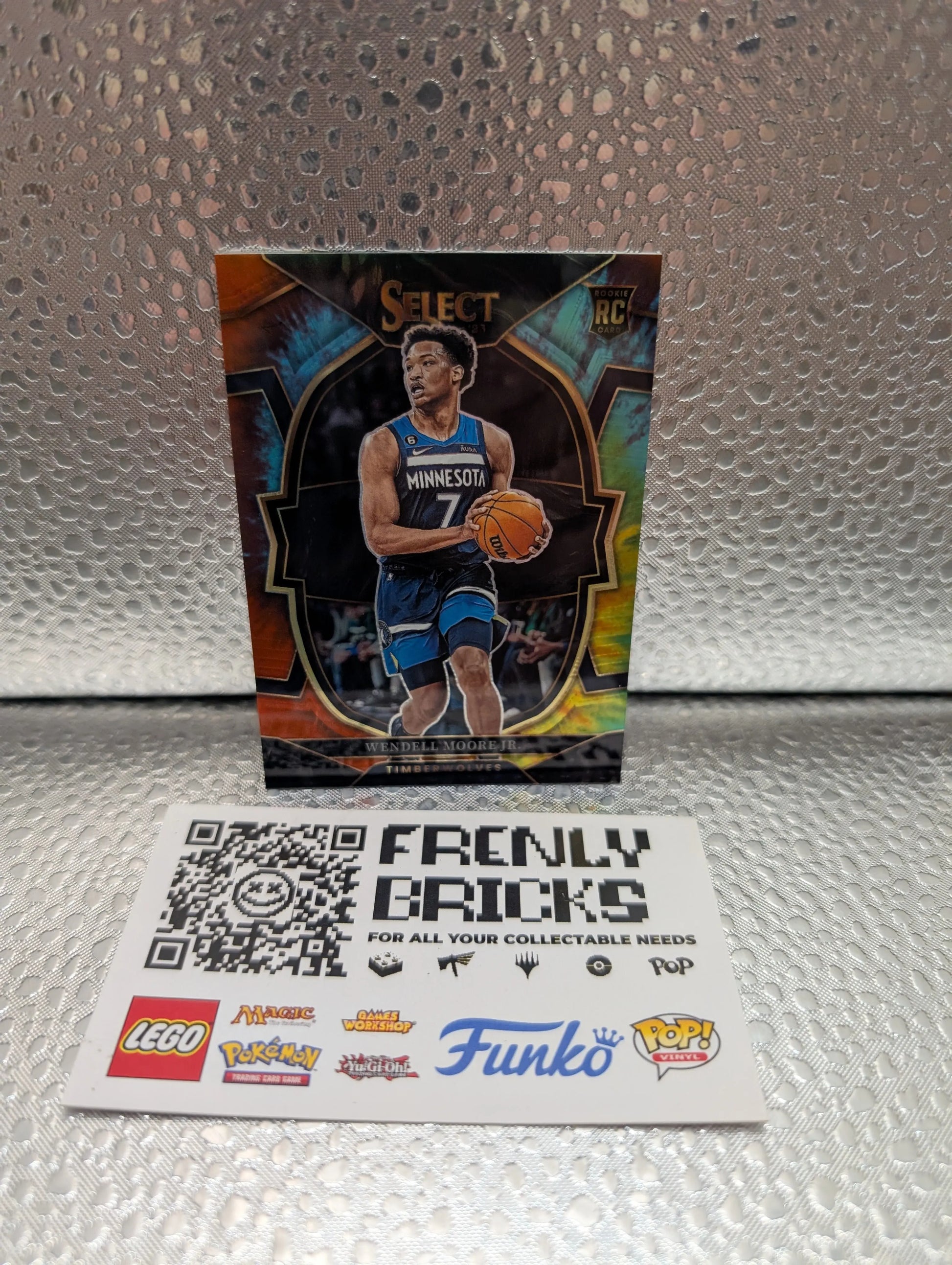 2022-23 Select Prizms Tie-Dye #73 Wendell Moore Jr. /25 FRENLY BRICKS - Open 7 Days