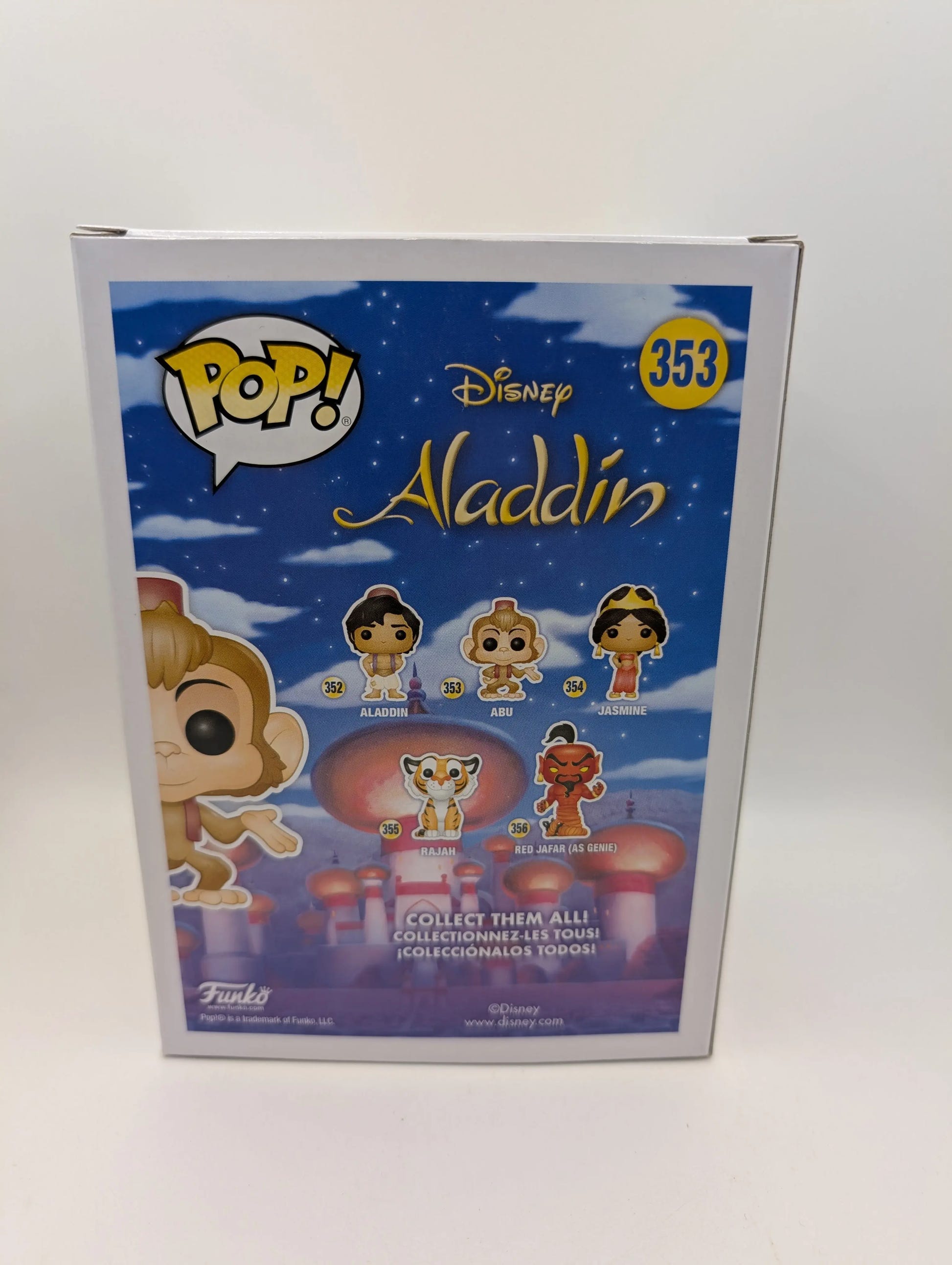 ABU #353 FUNKO POP VINYL FIGURE DISNEY ALADDIN FRENLY BRICKS - Open 7 Days image 4