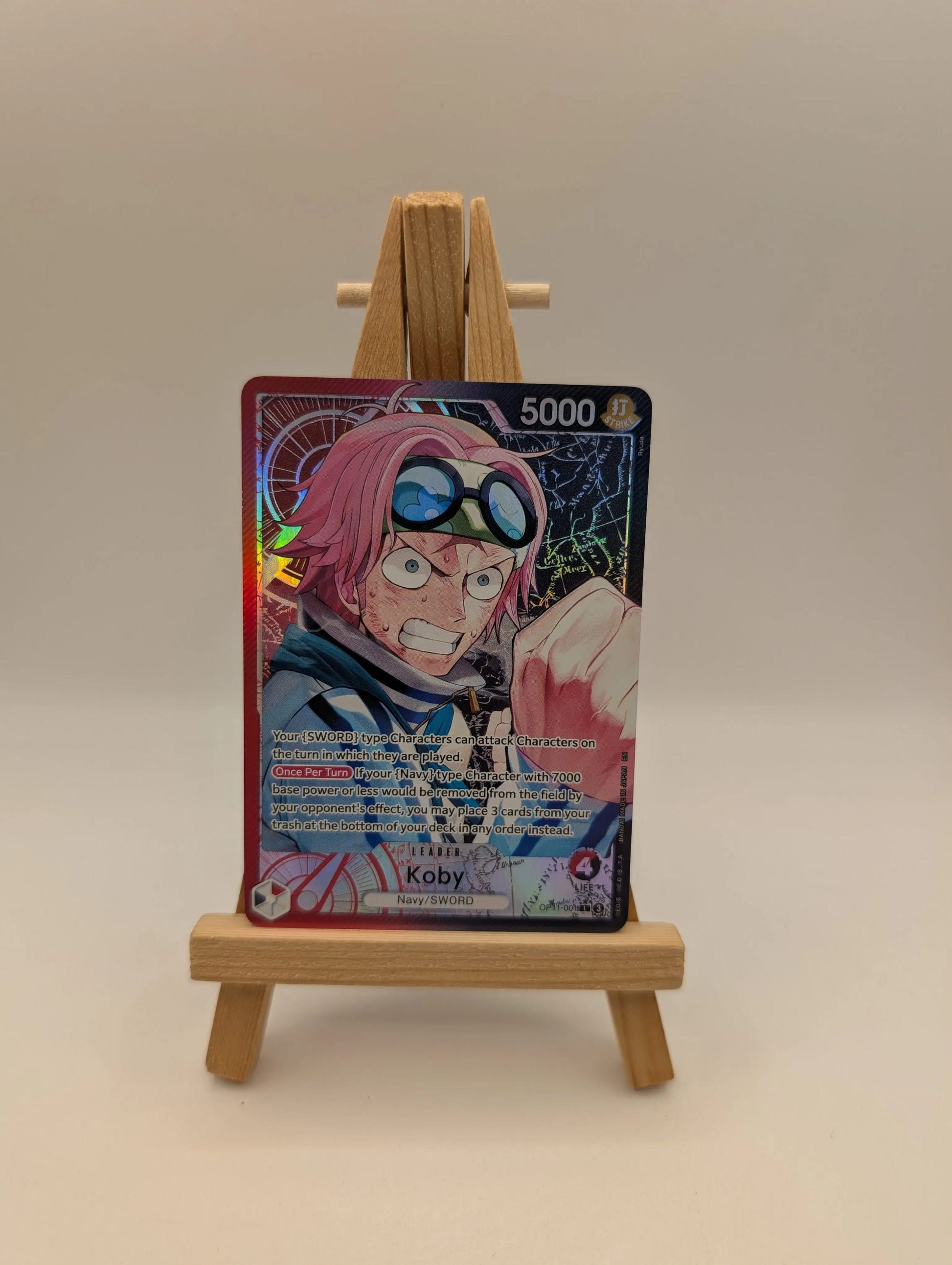 A Fist of Divine Speed #OP11-001 Koby (001) (Alternate Art) FRENLY BRICKS - Open 7 Days image 1