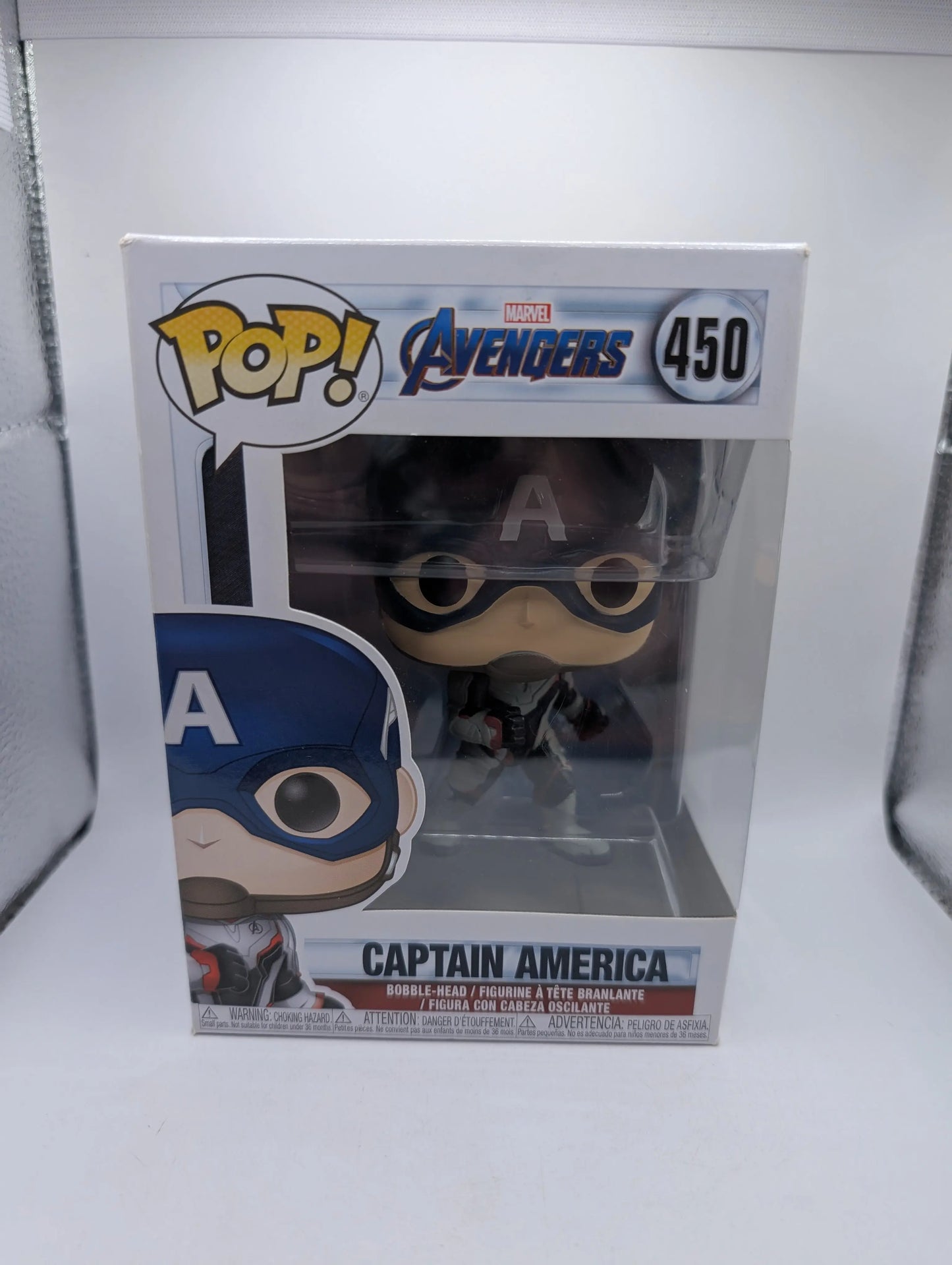 Captain America 450 Avengers Endgame FUNKO POP VINYL FRENLY BRICKS - Open 7 Days