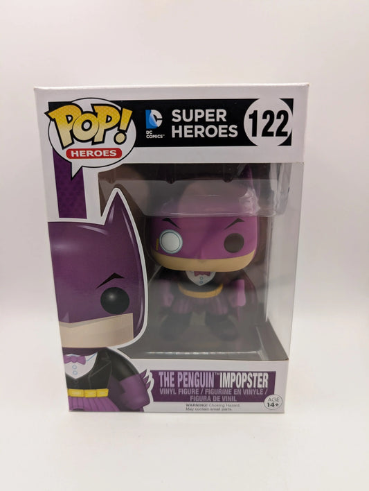 Funko Pop Vinyl Super Heroes The Penguin Impoposter #122 FRENLY BRICKS - Open 7 Days