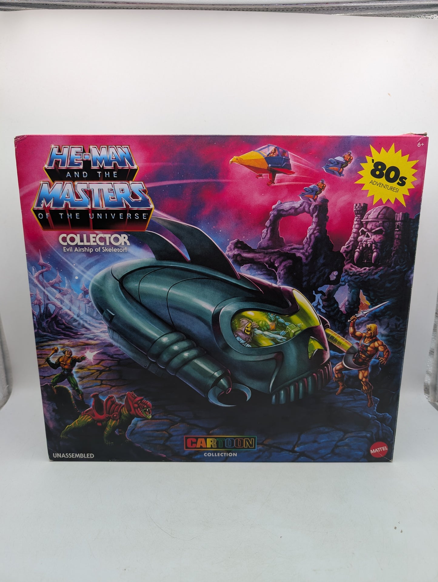 MOTU Origins Collector Vehicle w/ Grip & Claw Accessories Mattel