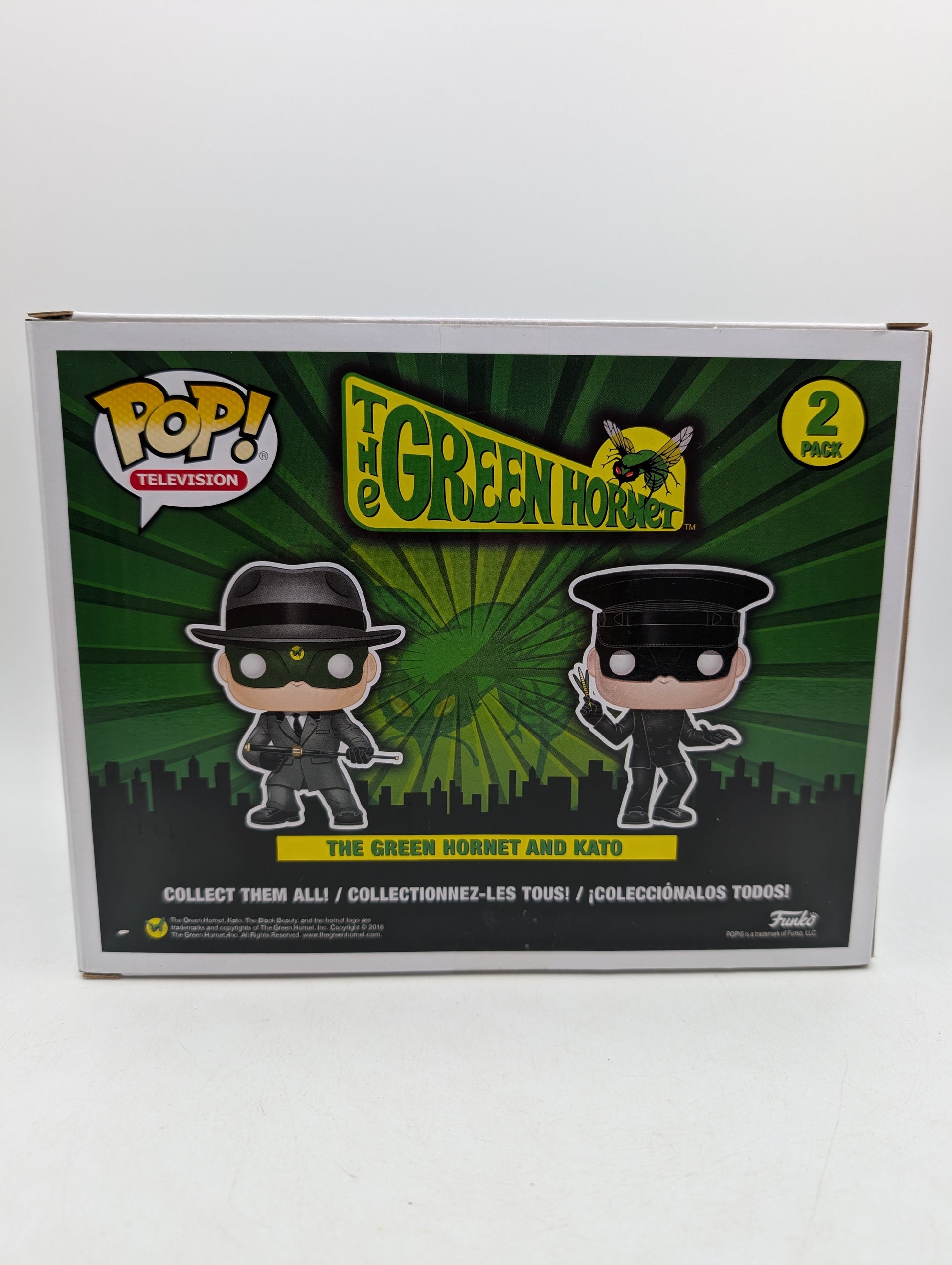Funko POP! Movies The Green Hornet and Kato 2018 Summer Con Exclusive image 6