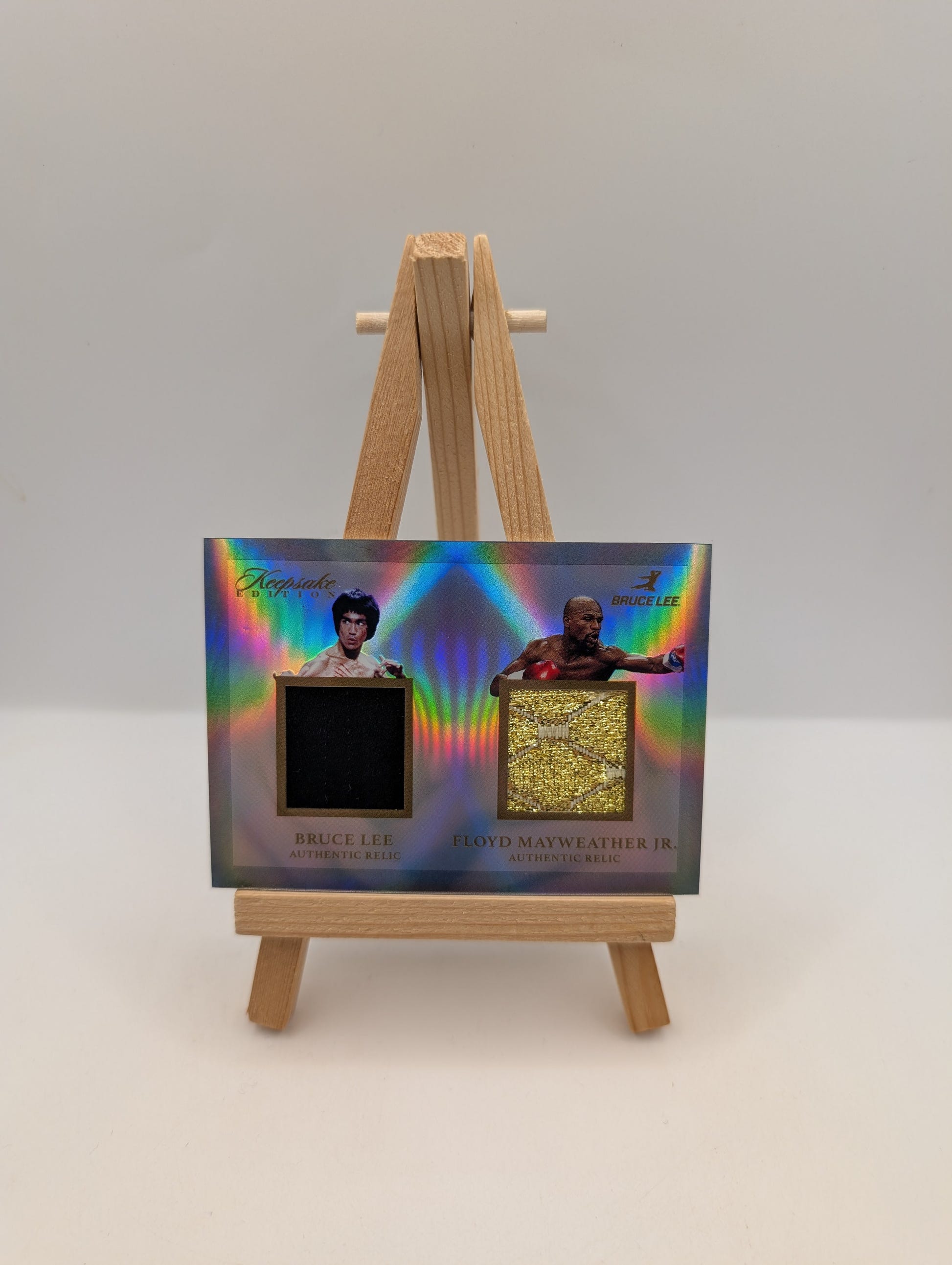 #26 2024 Keepsake Bruce Lee Floyd Mayweather Jr #254 Dual Relic FRENLY BRICKS - Open 7 Days image 1