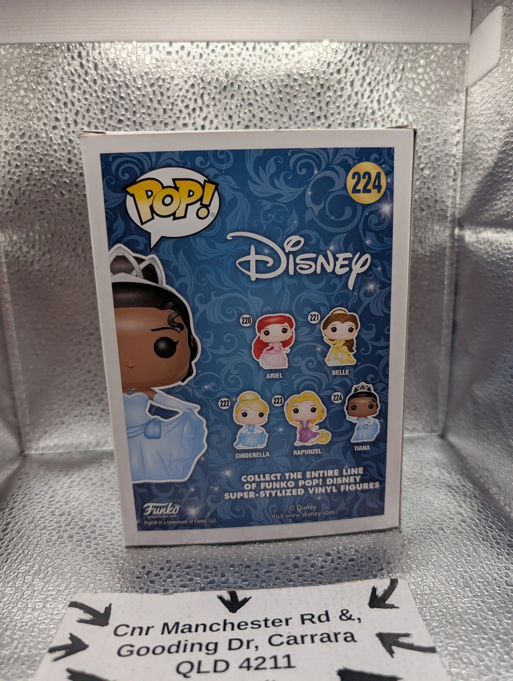 Funko POP! Vinyl: Disney The Princess and the Frog - Tiana #224 still in the box FRENLY BRICKS - Open 7 Days