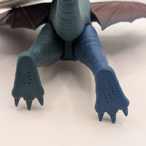 1999 GYAOS GAMERA Vintage Soft vinyl / sofubi Bandai Memorial Box w TAG GODZILLA FRENLY BRICKS - Open 7 Days