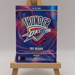 2021-22 Panini NBA Hoops Rookie Ink Tre Mann #RI-TMM Rookie Auto RC FRENLY BRICKS - Open 7 Days