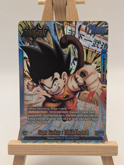 Son Goku Childhood FB06-025 | Rivals Clash Leader Alt Art NM Fusion World FRENLY BRICKS - Open 7 Days