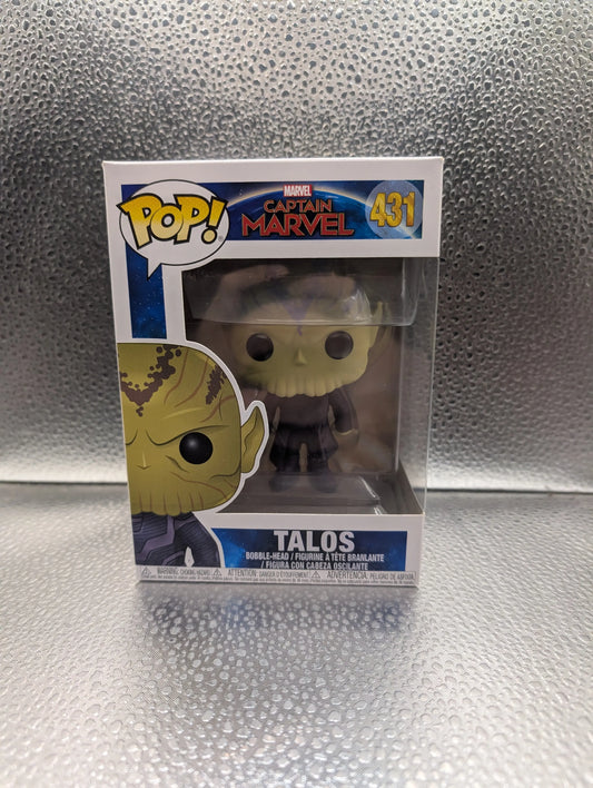 FUNKO Pop Vinyl Talos Marvel #431 FRENLY BRICKS - Open 7 Days
