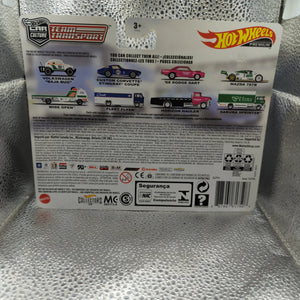 Hot Wheels Premium Team Transport 24 CUSTOM CORVETTE STINGRAY COUPE FLEET FLYER FRENLY BRICKS - Open 7 Days