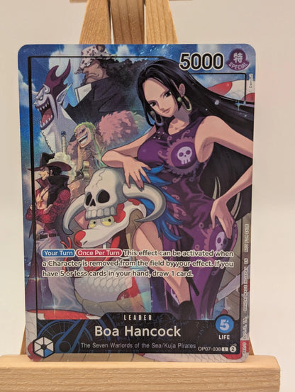 Boa Hancock OP07-038 PSA Magazine Promo One Piece TCG - Brand New Sealed FRENLY BRICKS - Open 7 Days