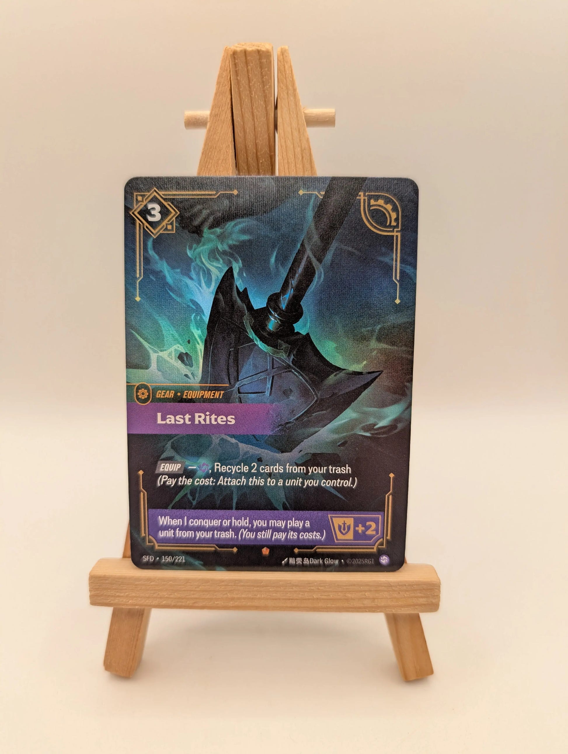 Riftbound - Spiritforged - Last Rites Foil [SFD - 150/221] FRENLY BRICKS - Open 7 Days image 3