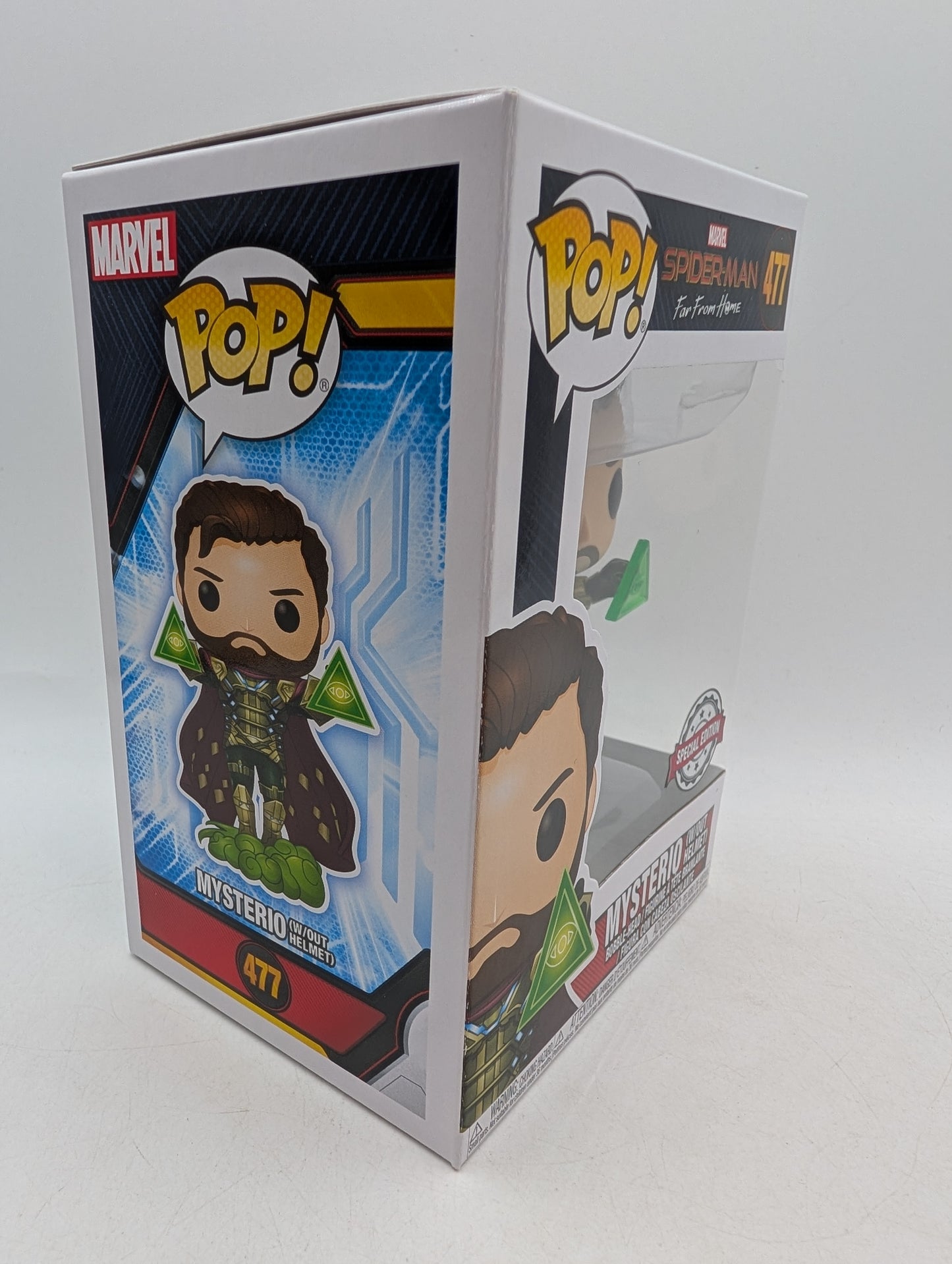 Funko POP! Spider-Man Far From Home Mysterio (Without Helmet) #477