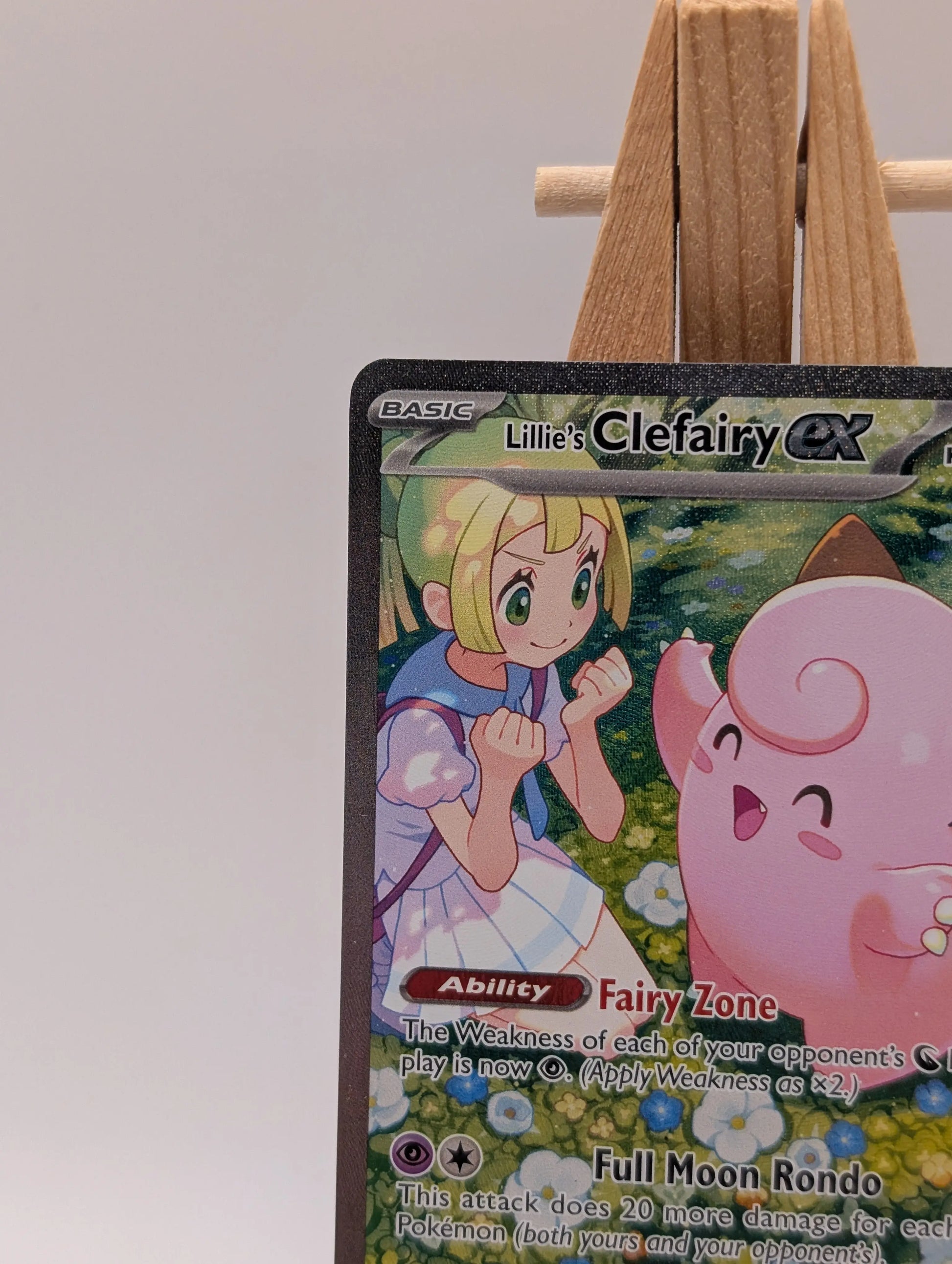 Lillie's Clefairy ex 184/159 Journey Together Pokemon LP FRENLY BRICKS - Open 7 Days