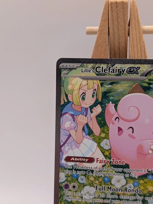 Lillie's Clefairy ex 184/159 Journey Together Pokemon LP FRENLY BRICKS - Open 7 Days