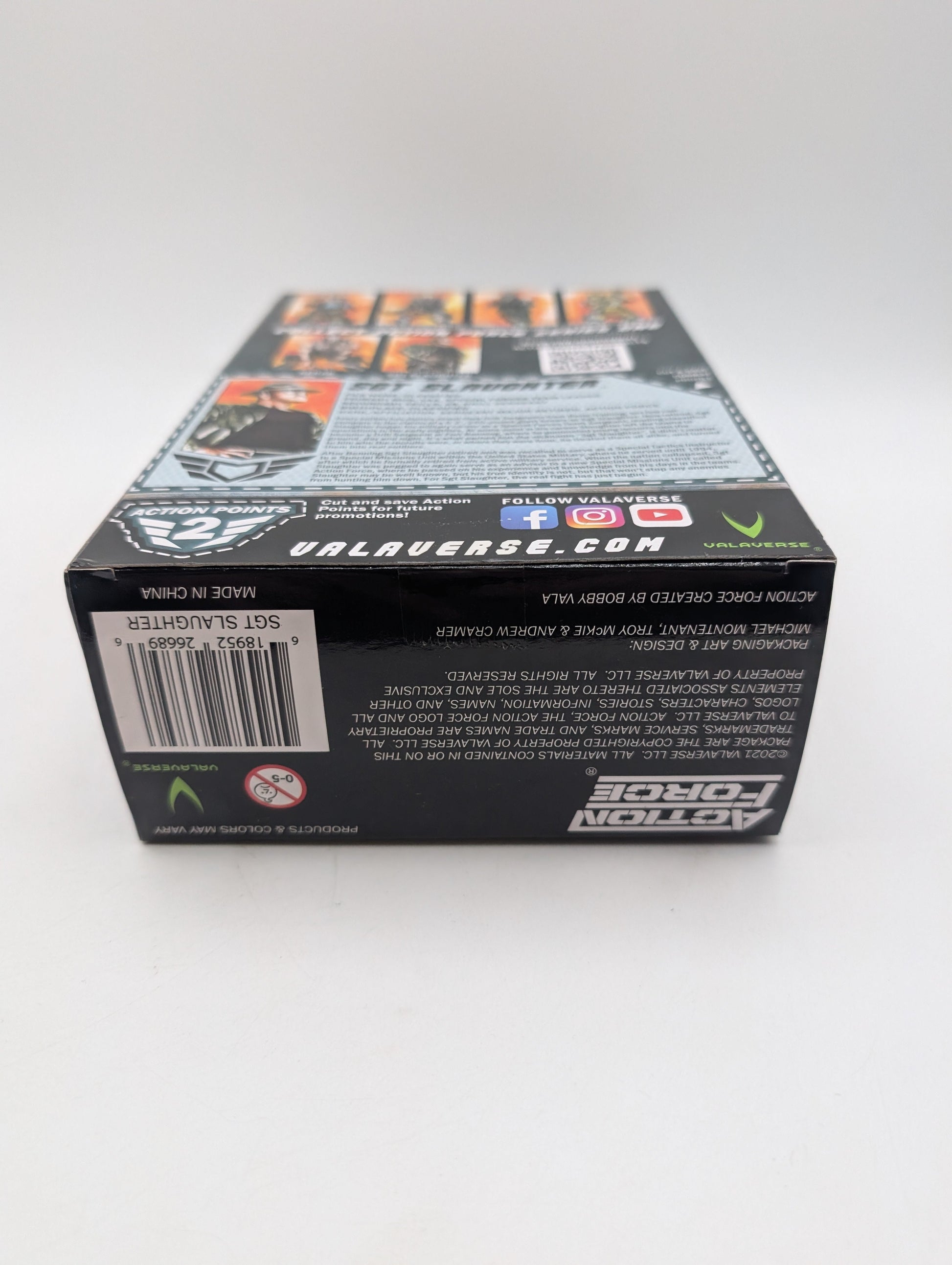 2021 Valaverse G.I. Joe Series 1 SGT. Slaughter Collectible Action Force NEW FRENLY BRICKS - Open 7 Days