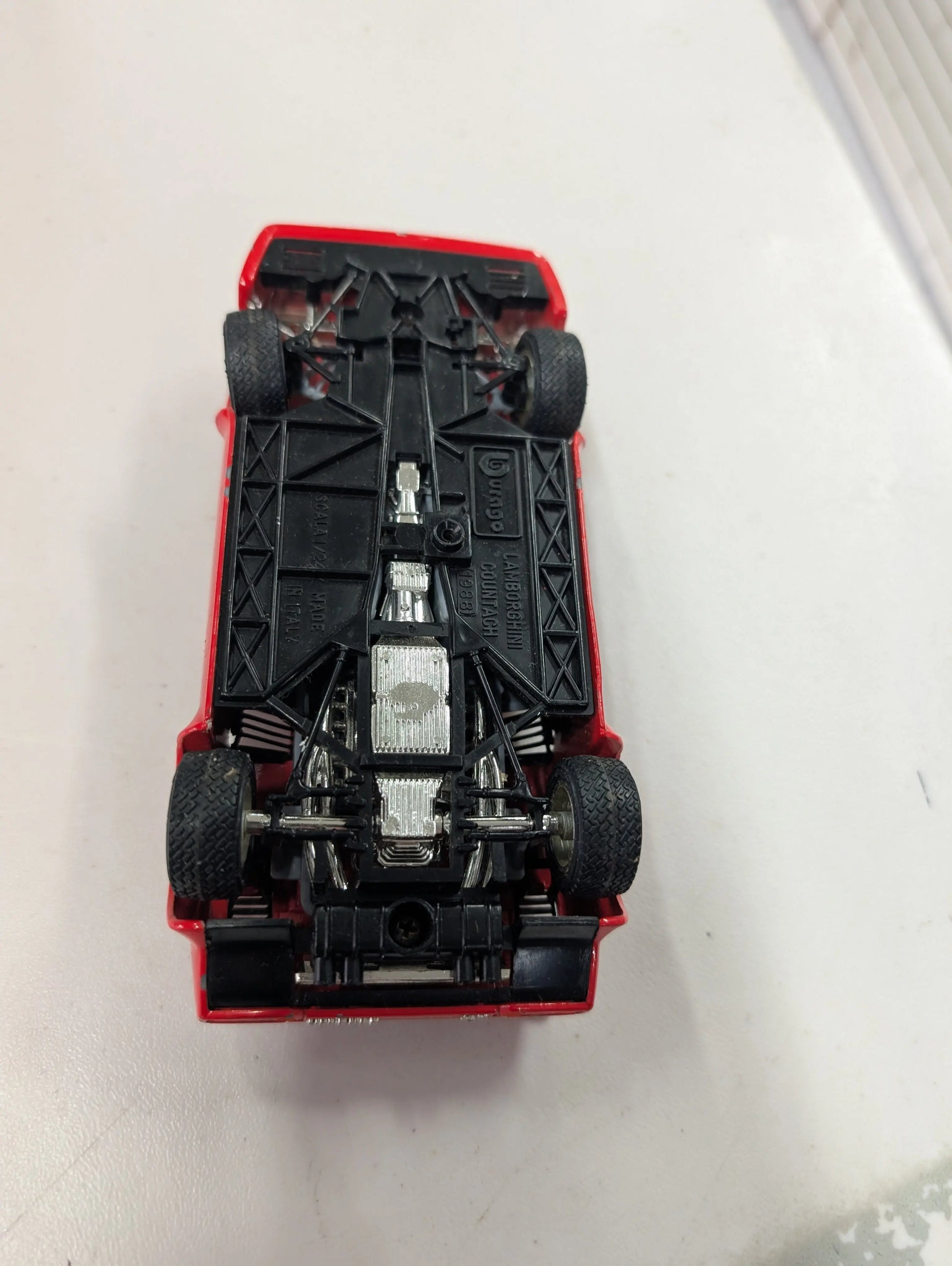 LAMBORGHINI COUNTACH DE 1988 BURAGO AU 1/24 FRENLY BRICKS - Open 7 Days