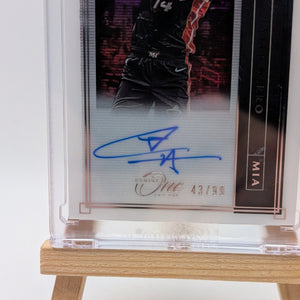 2019-20 Panini One & One Blue 34/49 Tyler Herro Rookie Auto #RA-THR BB2 FRENLY BRICKS - Open 7 Days