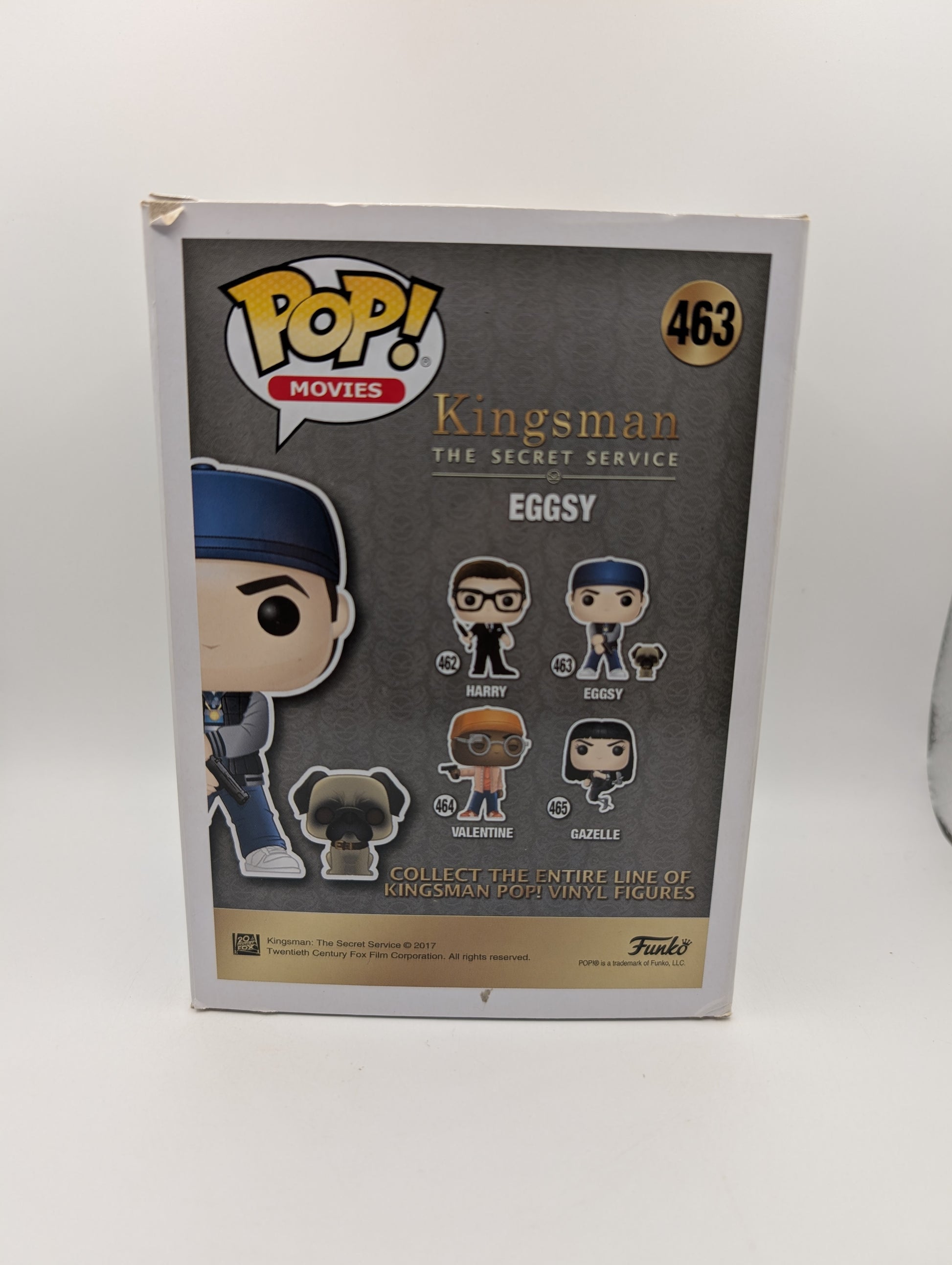 Eggsy Pop 463 - Kingsman Funko Pop! Vinyl 2017 Vaulted