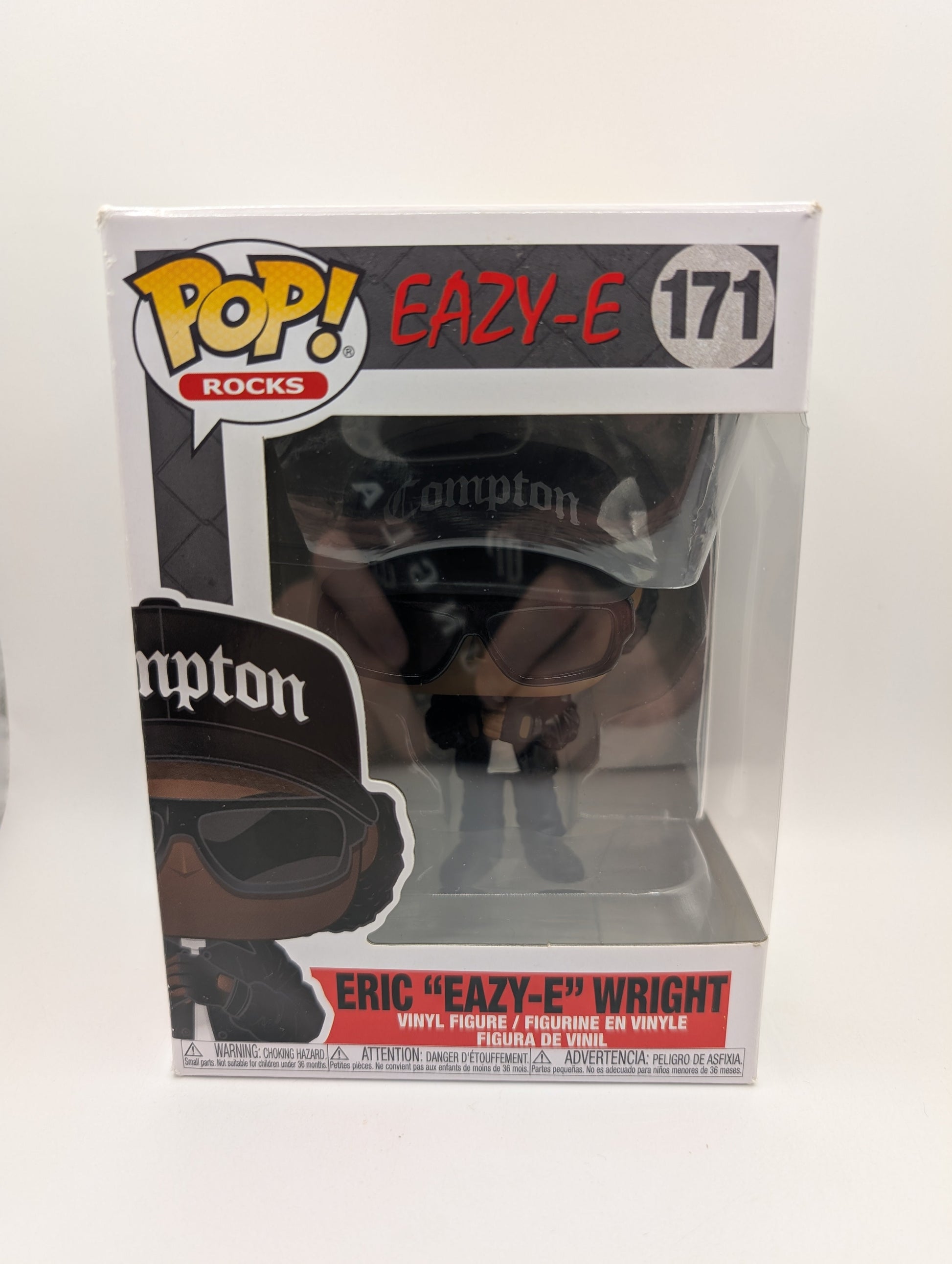 ERIC "EAZY-E" WRIGHT NWA Rocks Eazy-E Funko POP! #171 NEW EAZY E (A) FRENLY BRICKS - Open 7 Days
