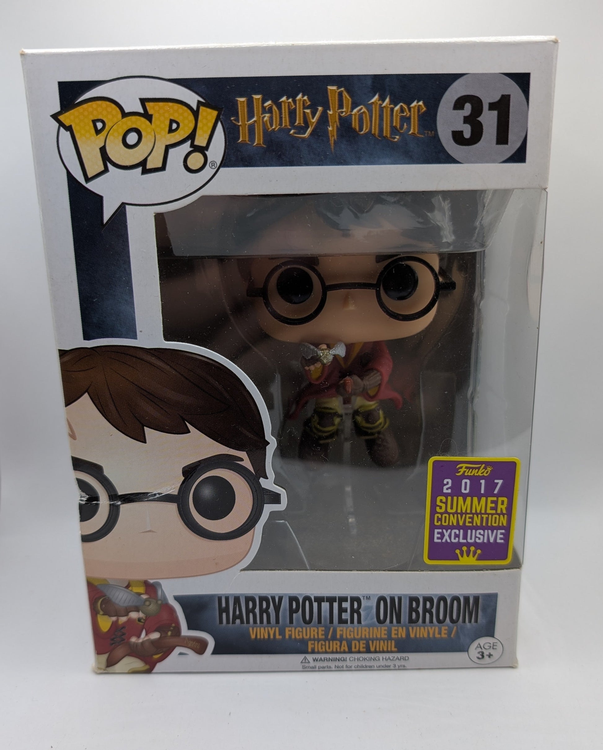 Harry Potter - Harry Potter on Broom Funko Pop! Vinyl #31 - New FRENLY BRICKS - Open 7 Days