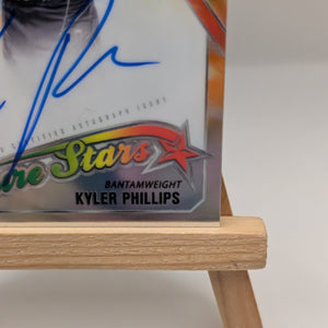 2025 Topps Chrome UFC Kyler Phillips Future Stars Auto Refractor SP #/25 FRENLY BRICKS - Open 7 Days