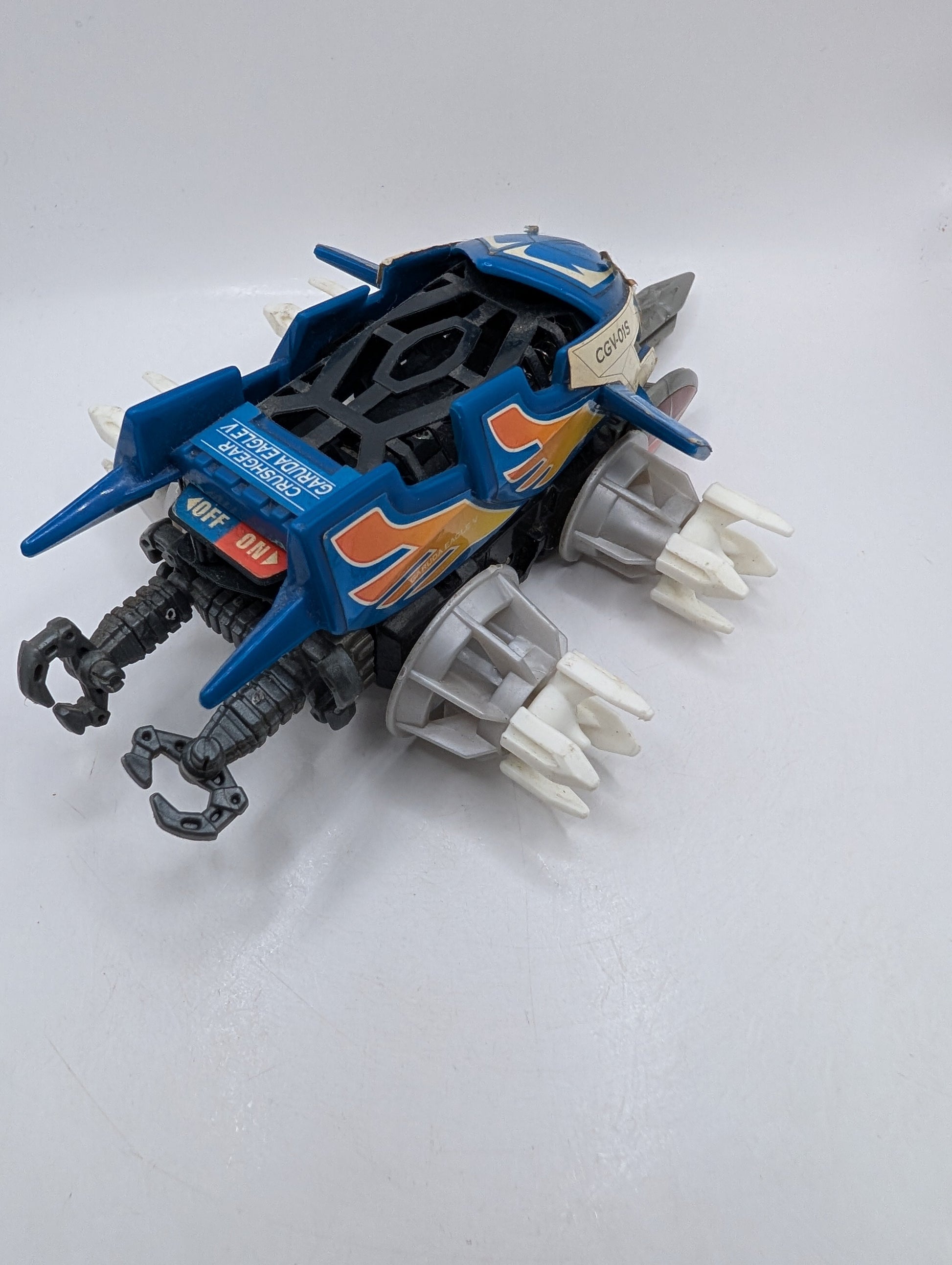 Rare! 2002 Bandai Japan Crush Gear CG-01S Garuda Eagle Loose Figure FRENLY BRICKS - Open 7 Days