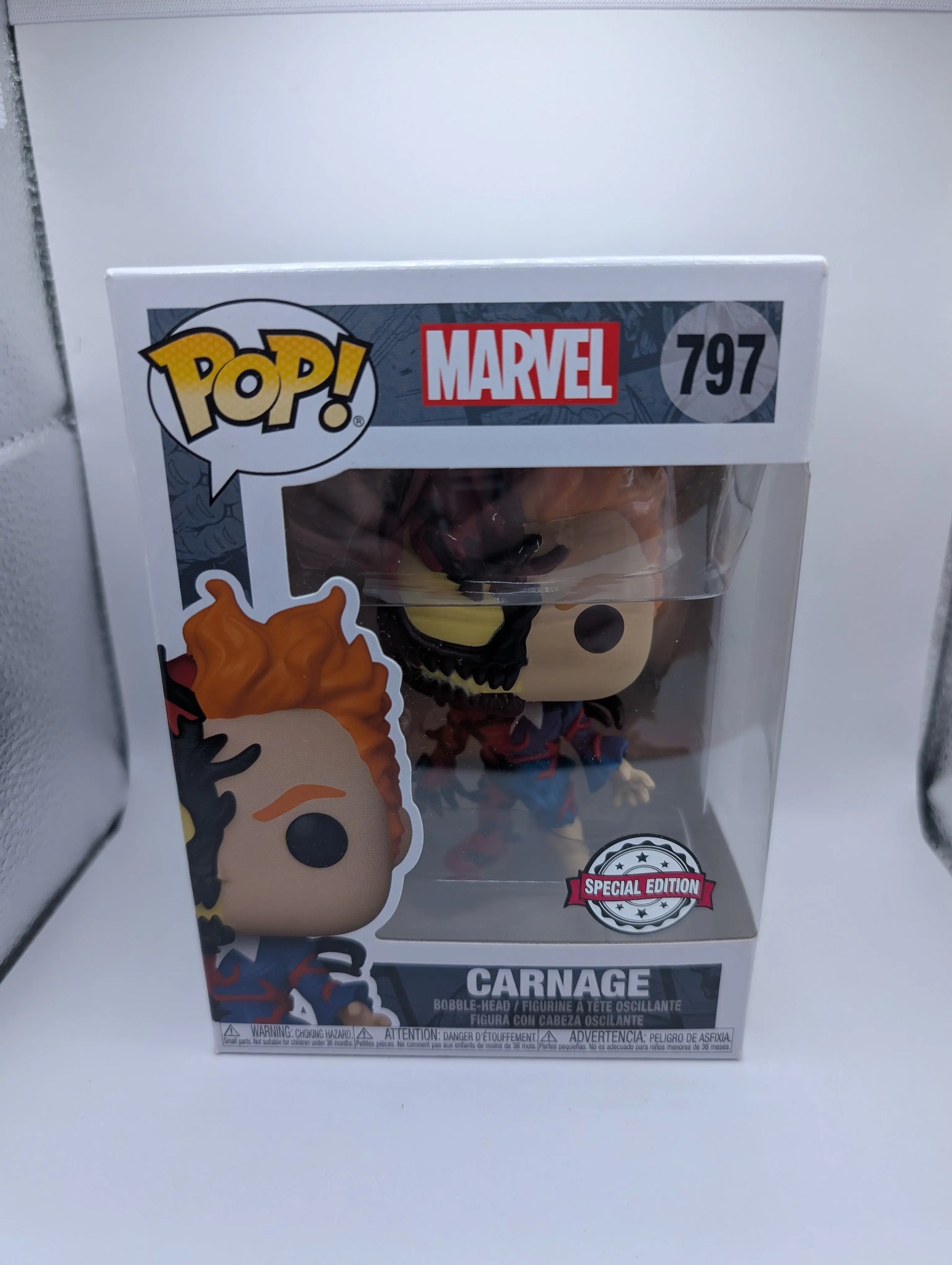 FUNKO POP! VINYL - Carnage - #797 - Marvel FRENLY BRICKS - Open 7 Days