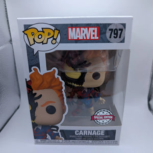 FUNKO POP! VINYL - Carnage - #797 - Marvel FRENLY BRICKS - Open 7 Days