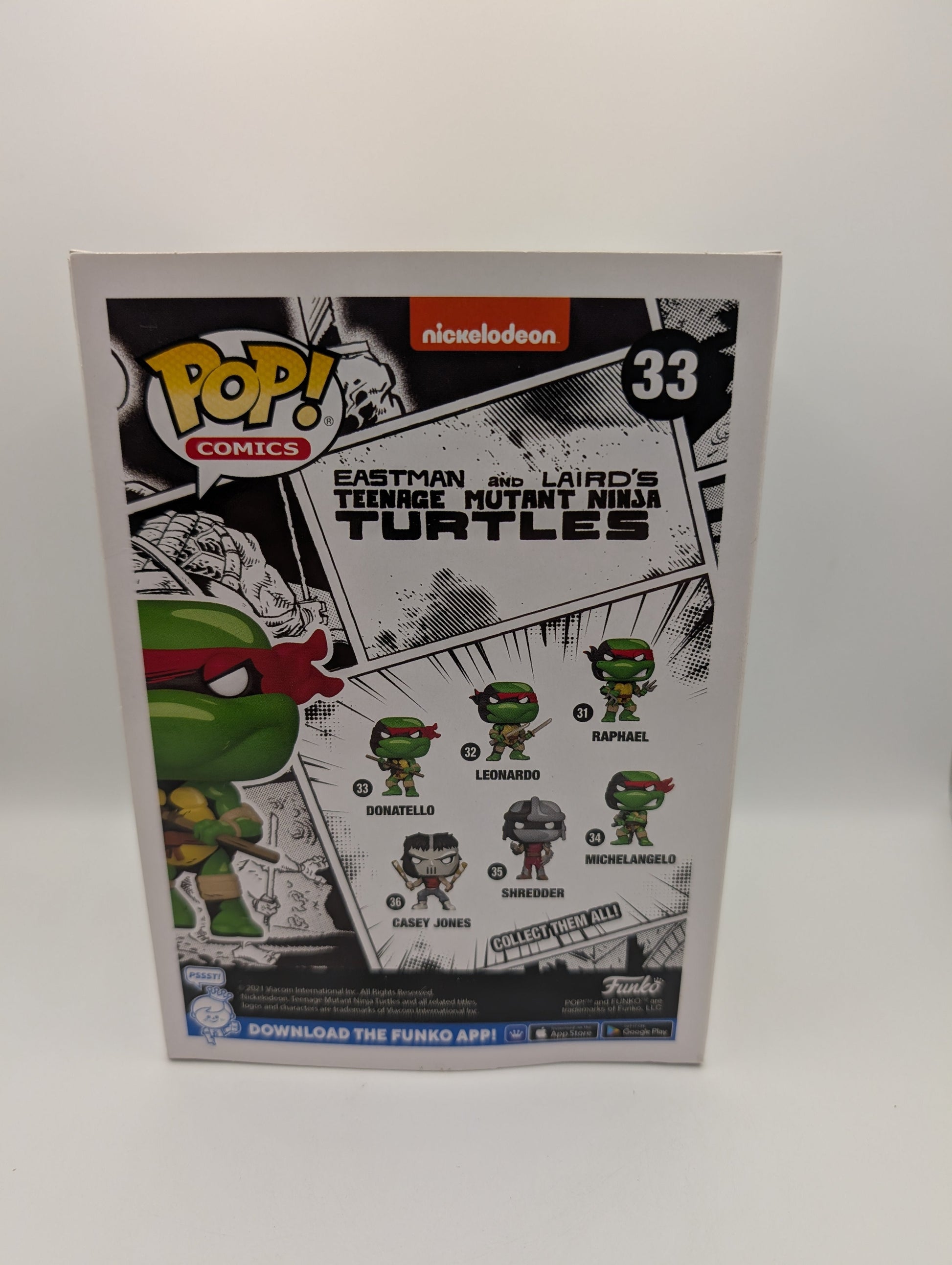 Teenage Mutant Ninja Turtles (Comic) - Donatello Pop! Vinyl Figure #33 FRENLY BRICKS - Open 7 Days