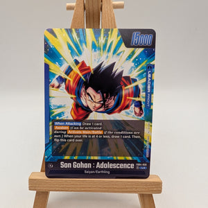 Son Gohan : Adolescence FB04-026 Alternate Art Leader 	Dragon Ball Super Fusion FRENLY BRICKS - Open 7 Days