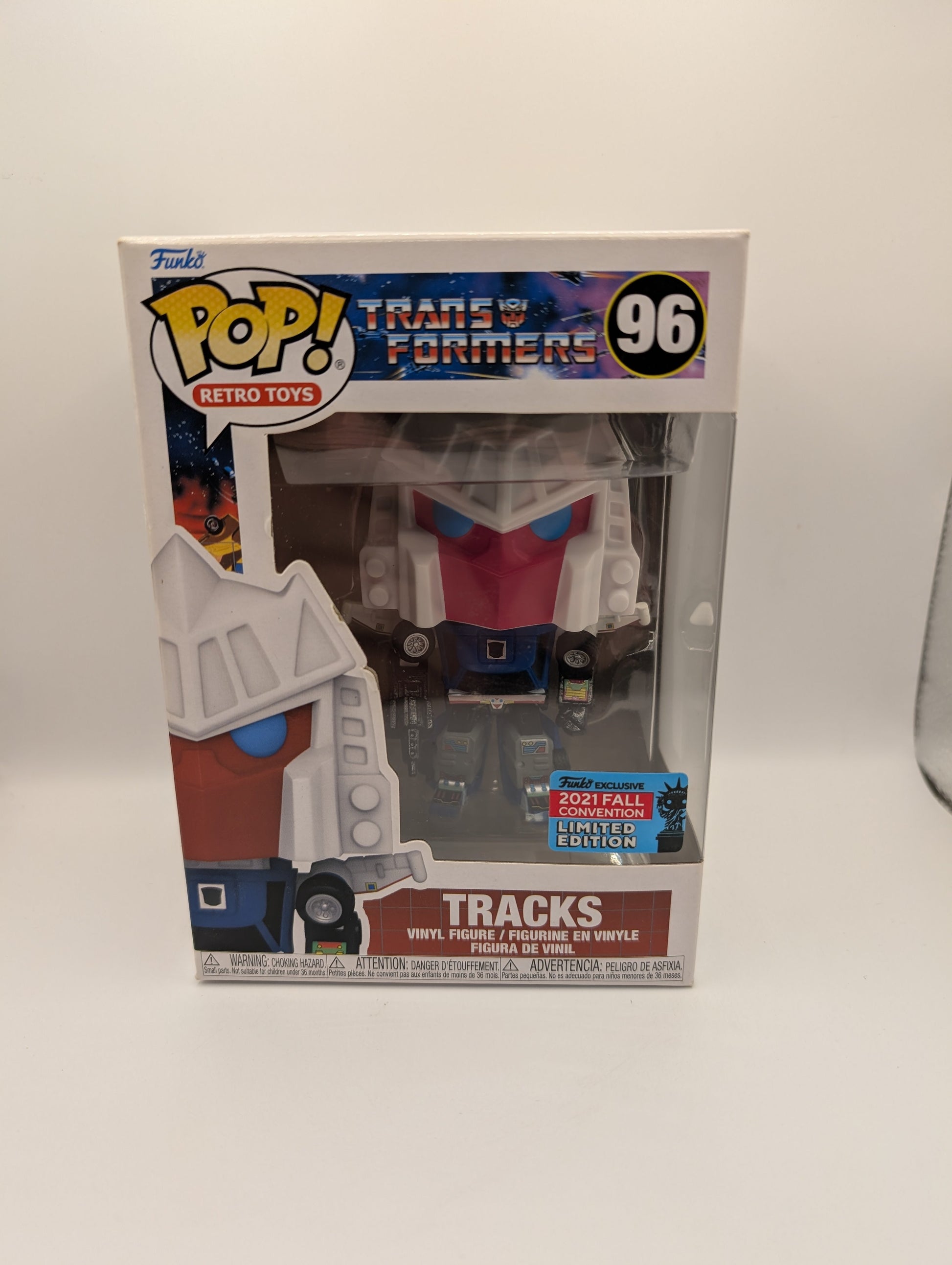 Tracks Pop 96 - Transformers Funko Pop! 2021 Fall Convention FRENLY BRICKS - Open 7 Days