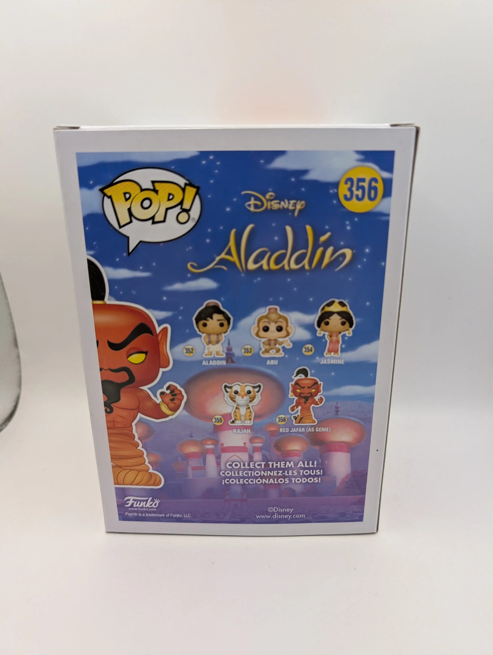 Disney Funko Pop - Red Jafar (As Genie) - Aladdin - No. 356 FRENLY BRICKS - Open 7 Days image 3