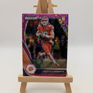 2021 Panini Prizm Draft Picks Trevor Lawrence Prizm RC #106 /20 Clemson FRENLY BRICKS - Open 7 Days